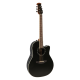 OVATION Standard Balladeer 2771AX Deep Contour Cutaway Black Акустична гітара з датчиком
