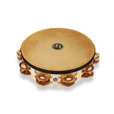 Тамбурин Latin Percussion Professional Double Row With Head LP384-BZ (10