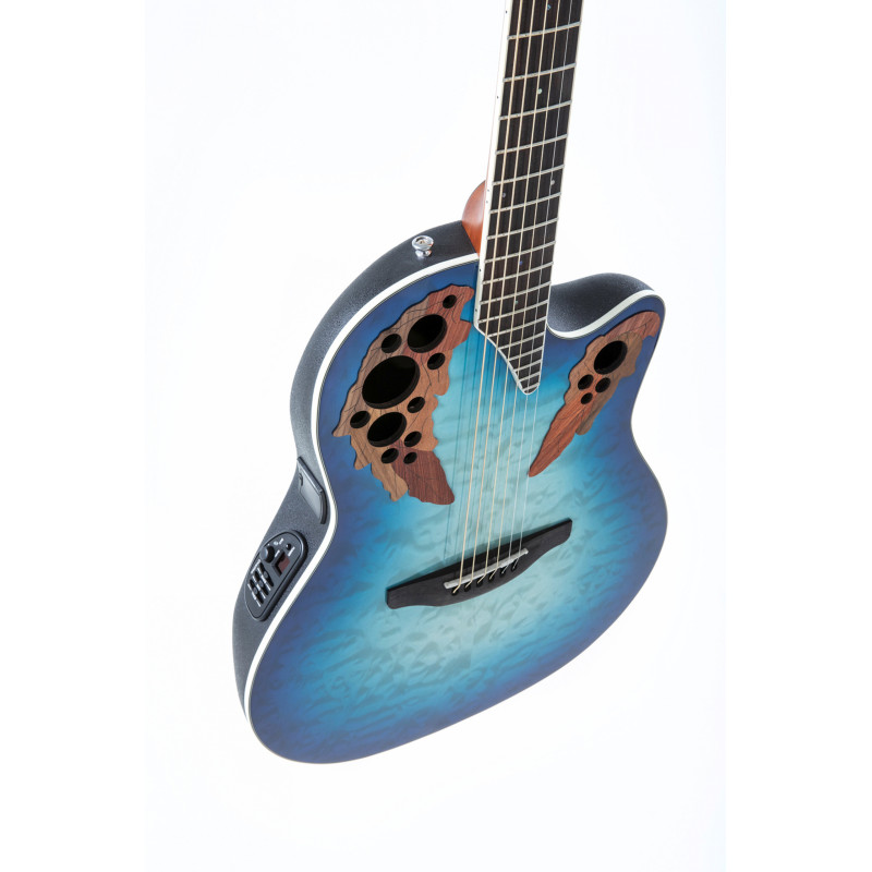 OVATION Celebrity Elite CE48P Super Shallow Cutaway Regal to Natural Акустична гітара з датчиком