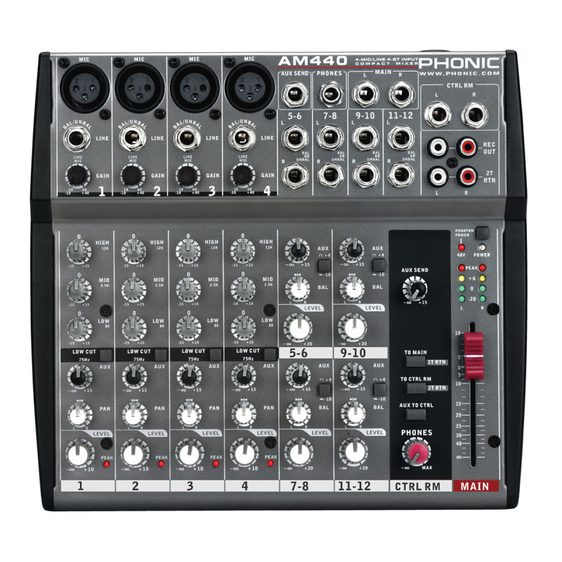 PHONIC AM 440 Микшерный пульт