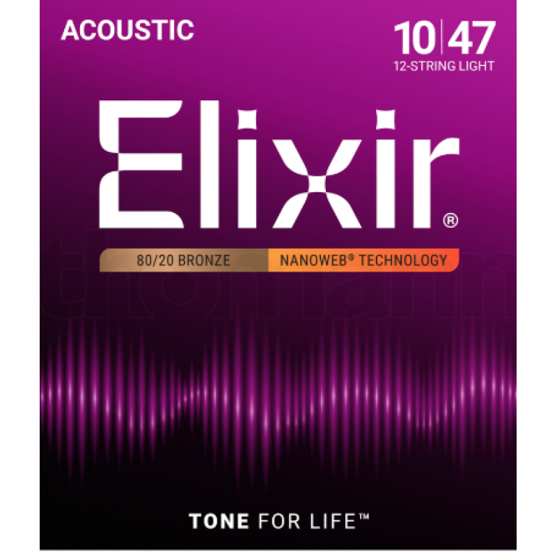 ELIXIR AC NW 12L Струни для 12-струнної акустичної гітари