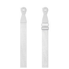 LAVA MUSIC IDEAL STRAP 2 WOVEN WHITE Текстильний гітарний ремінь білий
