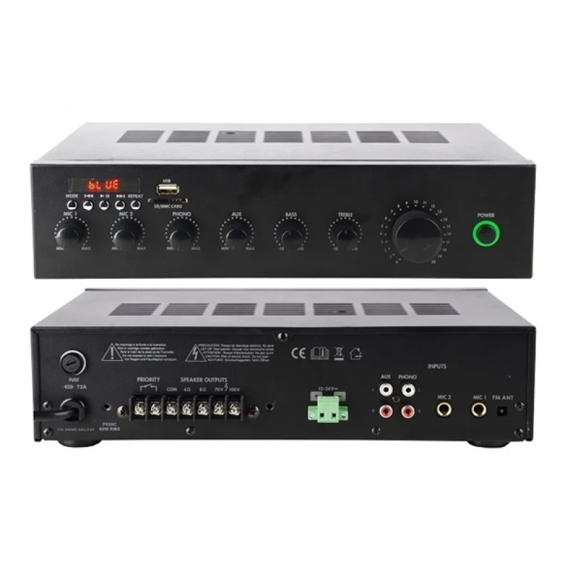 Підсилювач L-Frank Audio PA60MBT, 60Вт