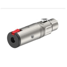 ROXTONE RA3XFJF Переходник Roxtone RA3XFJF 6.3mm Jack female stereo - XLR female (мама)