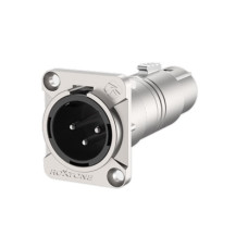 Переходник Roxtone RA3XMFD XLR male (папа) - XLR female (мама)
