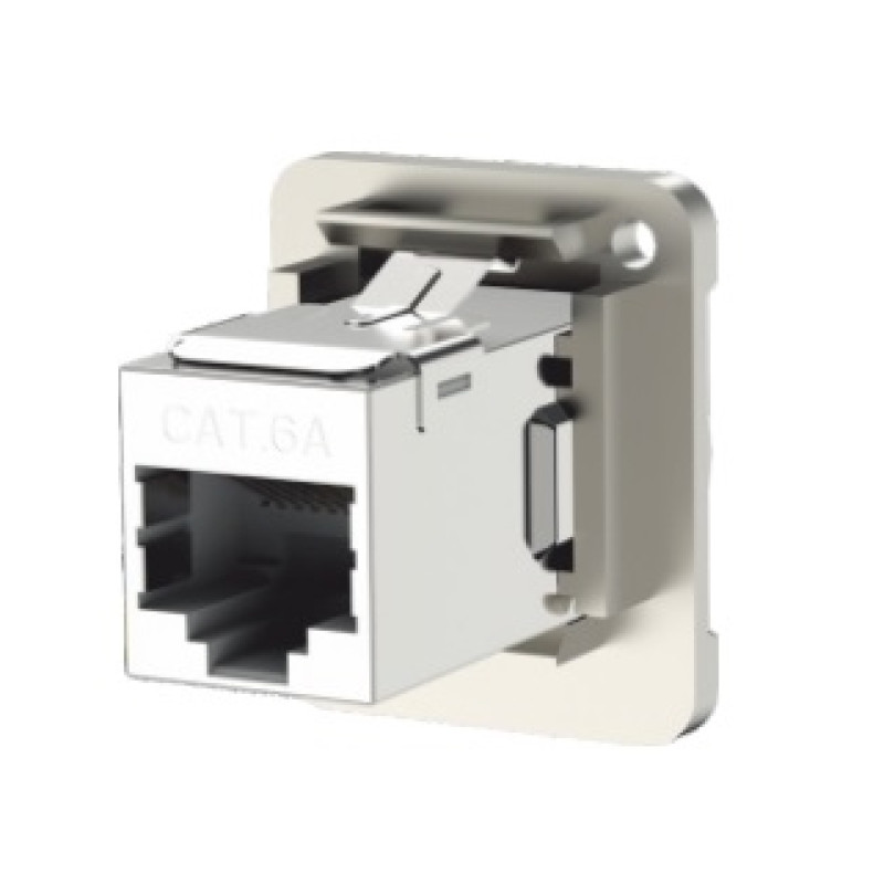 Роз'єм Roxtone RAD-C6A RJ45(CAT6a) панельний