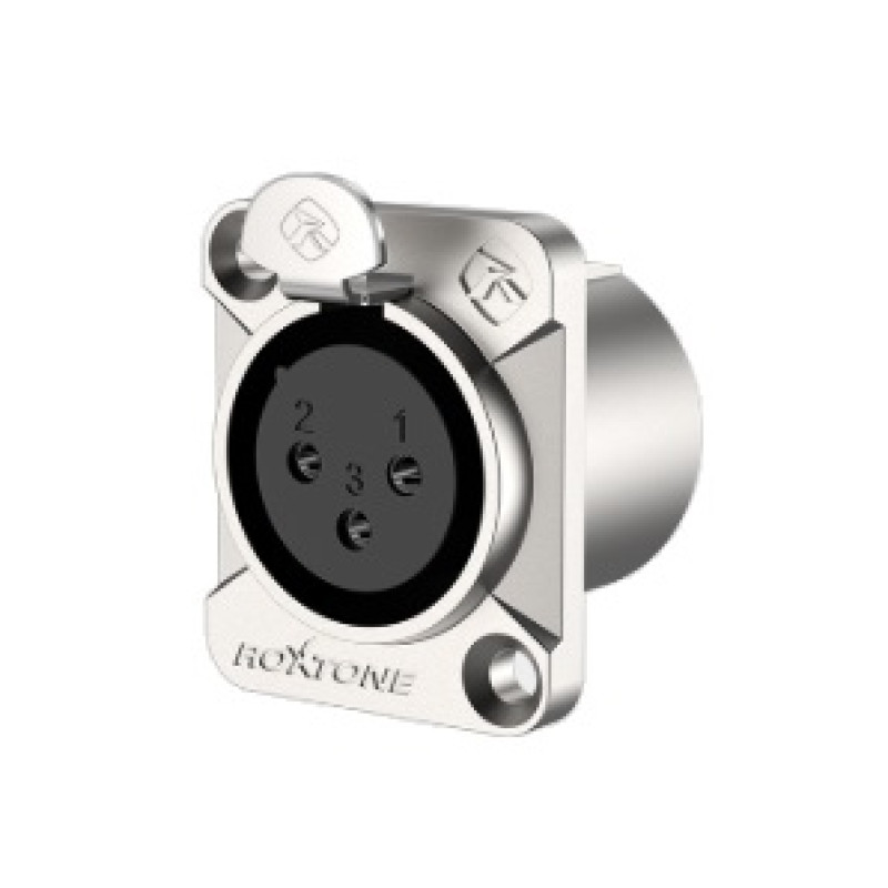 Роз'єм Roxtone RX3FD-NT XLR панельний female (мама)