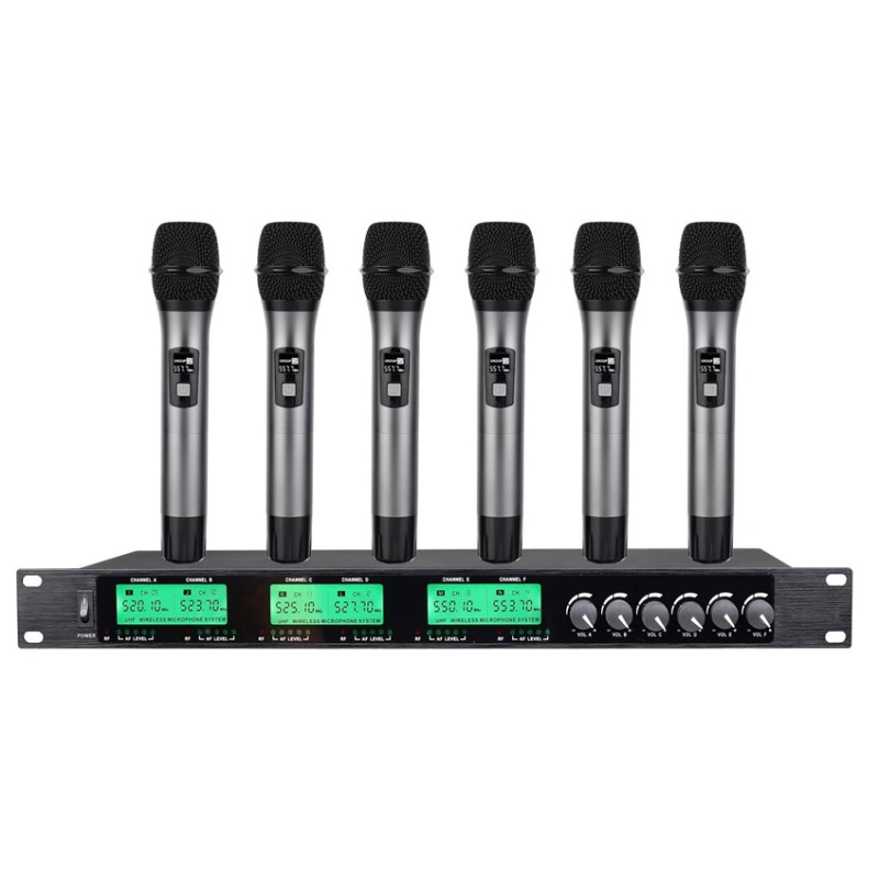 Бездротова мікрофонна система Emiter-S TA-7806H із ручними мікрофонами