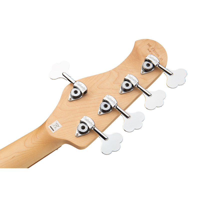 SADOWSKY MetroExpress 21-Fret Hybrid P/J Bass, Morado, 5-String (Candy Apple Red Metallic) Бас-гітара