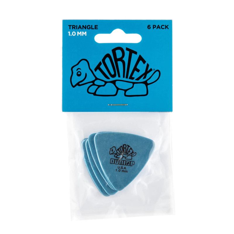 DUNLOP TORTEX TRIANGLE PICK 1.0MM Медіатори