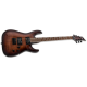 LTD H-200FM (Dark Brown Sunburst)