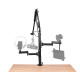 GATOR FRAMEWORKS GFW-ID-CREATORTREE ID Series All-In-One Content Creator Tree with Light, Mic & Camera Attachments