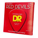 DR STRINGS RED DEVILS Acoustic - Custom Light (11-50) Струни для акустичної гітари