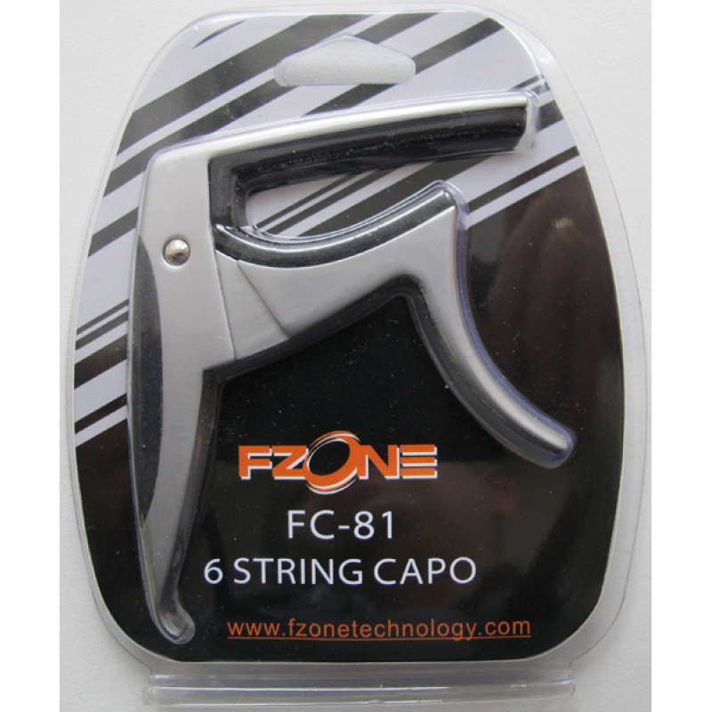 FZONE FC-81 GUITAR CAPO (Silver) Каподастр