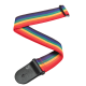 D`ADDARIO PWS111 POLYPRO GUITAR STRAP (RAINBOW)