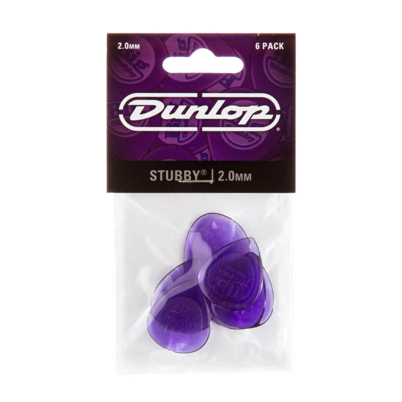 DUNLOP STUBBY JAZZ PICK 2.00MM Медіатори