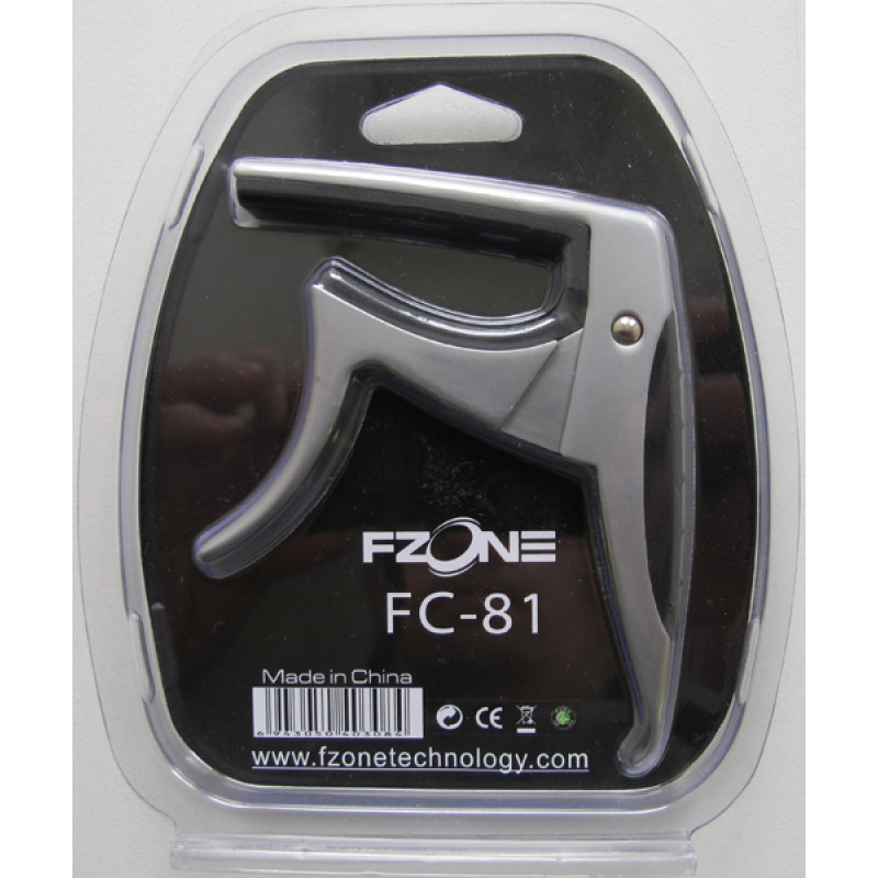 FZONE FC-81 GUITAR CAPO (Silver) Каподастр