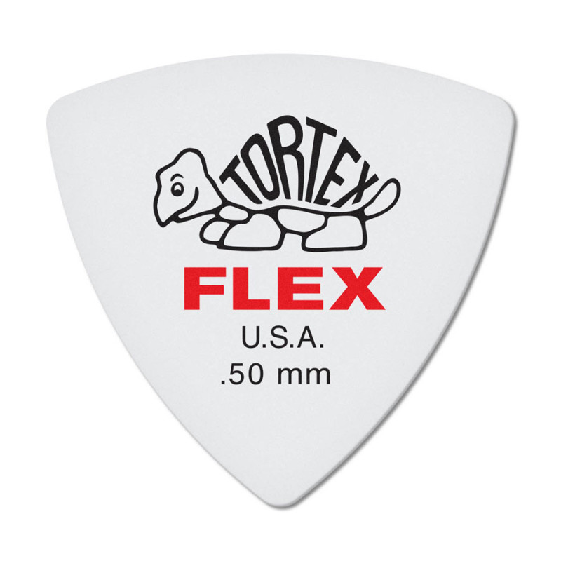 DUNLOP TORTEX FLEX TRIANGLE PICK .50MM Медіатори
