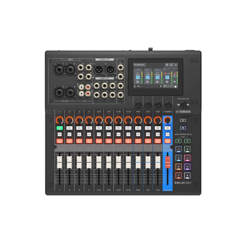 YAMAHA MGX12V B Цифровой микшерный пульт