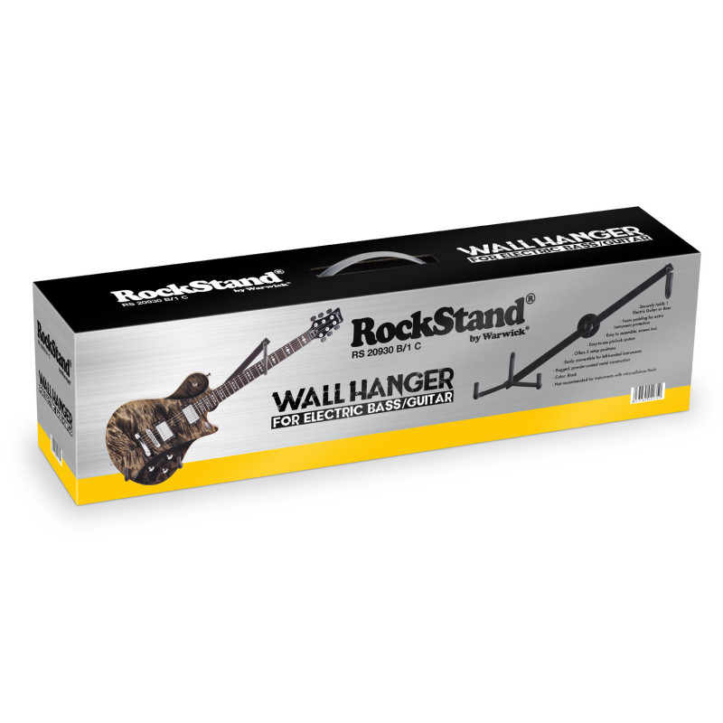 ROCKSTAND RS20930 B - Electric Guitar Wall Hanger, horizontal