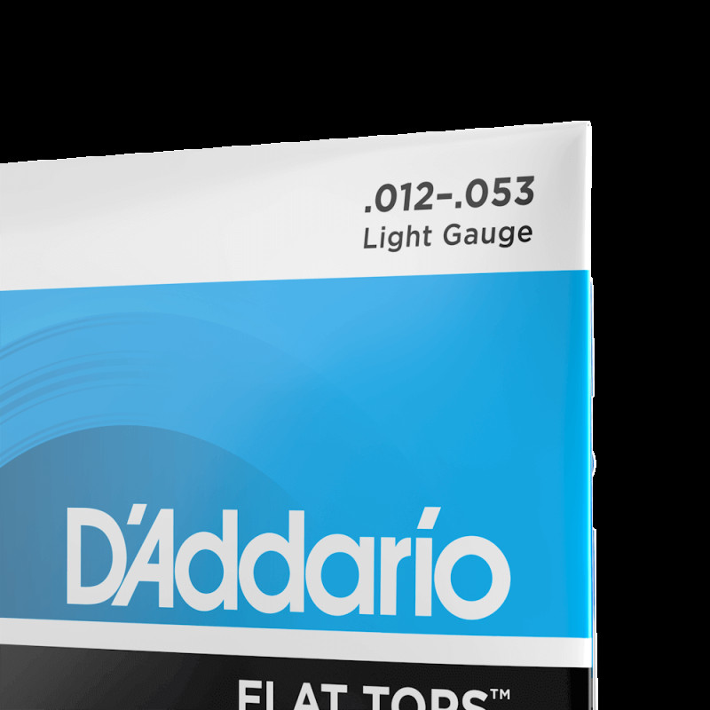 D‘ADDARIO EFT16 FLAT TOPS PHOSPHOR BRONZE LIGHT (12-53) Струни для акустичної гітари