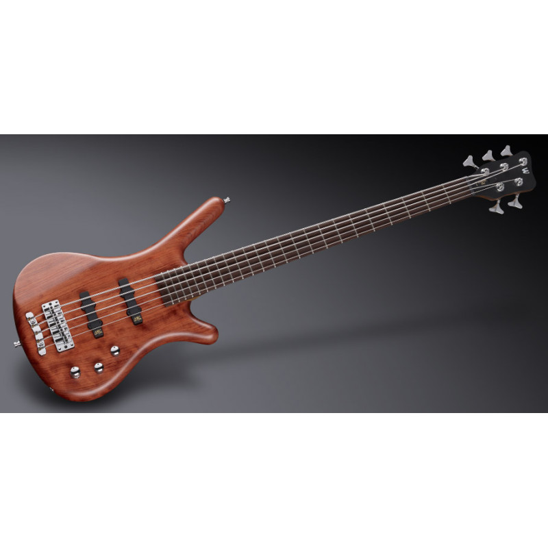 WARWICK Teambuilt Pro Series Corvette Bubinga, 5-String, Active (Natural Transparent Satin) Бас-гітара