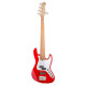 SADOWSKY MetroExpress 21-Fret Hybrid P/J Bass, Morado, 5-String (Candy Apple Red Metallic) Бас-гітара