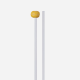 PROMARK FPR10 SOFT YELLOW RUBBER ORFF MALLET - Discovery Series