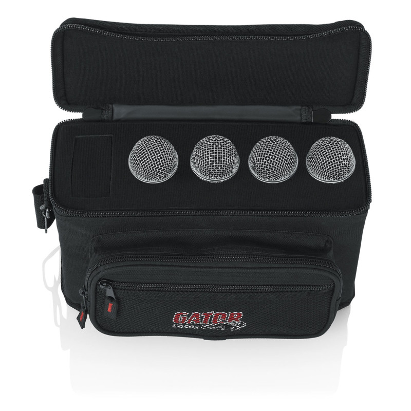 GATOR GM-4 - 4 Microphones Bag