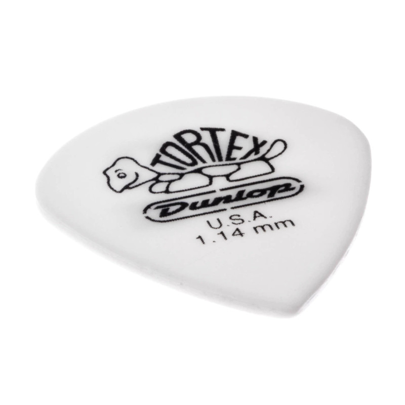 DUNLOP TORTEX WHITE JAZZ III PICK 1.14MM Медіатори