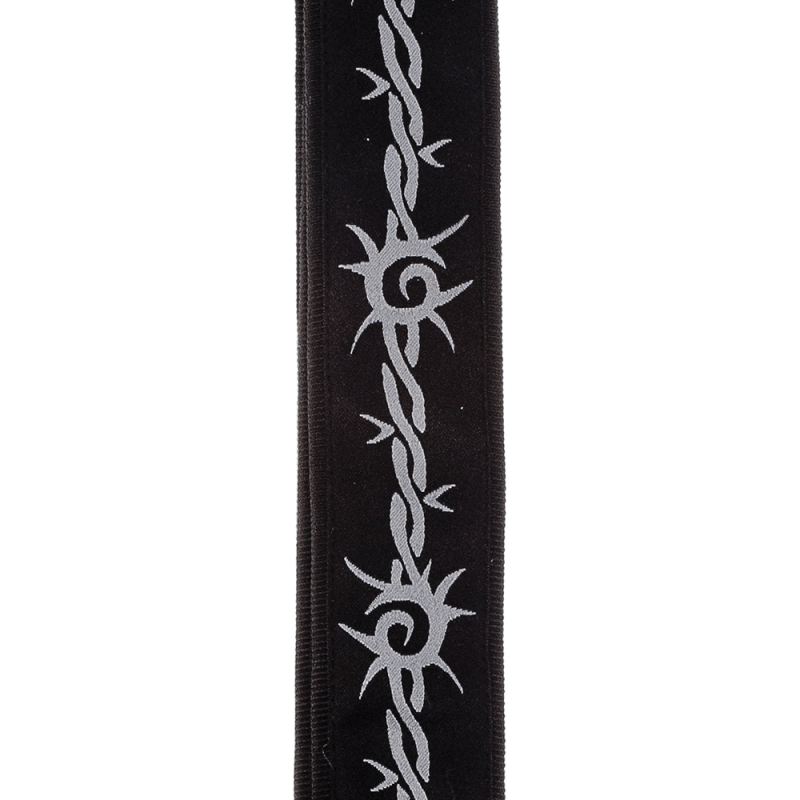 D`ADDARIO 50F04 NYLON WOVEN GUITAR STRAP (BARBED WIRE)