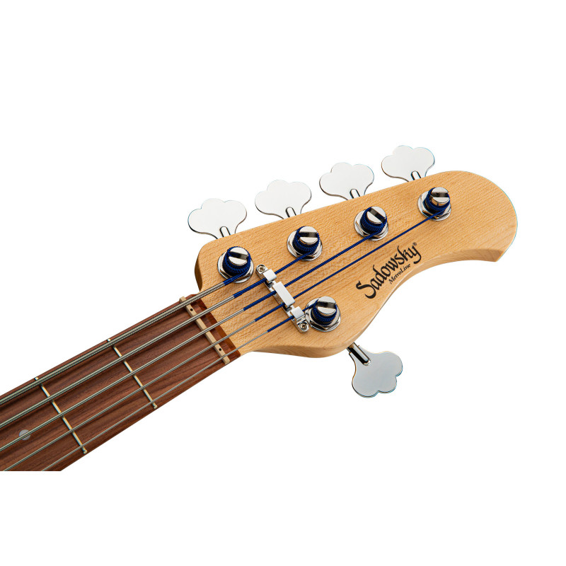 SADOWSKY MetroLine 21-Fret Vintage J/J Bass, Alder, 5-String ('59 Burst Transparent High Polish) Бас-гітара