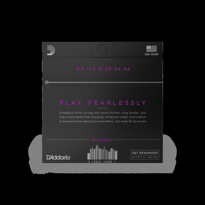 D‘ADDARIO NYXL09544 NYXL ELECTRIC SUPER LIGHT PLUS (09.5-44) Струни для електрогітари