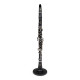 GATOR FRAMEWORKS GFW-BNO-CLRFLU Weighted Round Base Stand For Clarinet Or Flute