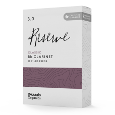 D'ADDARIO Organic Reserve Classic Bb Clarinet #3.0 - 10 Box
