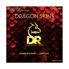 DR STRINGS DRAGON SKIN+ Electric - Medium (10-46) Струни для електрогітари