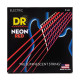 DR STRINGS NEON Red Electric - Light Heavy (9-46) Струни для електрогітари