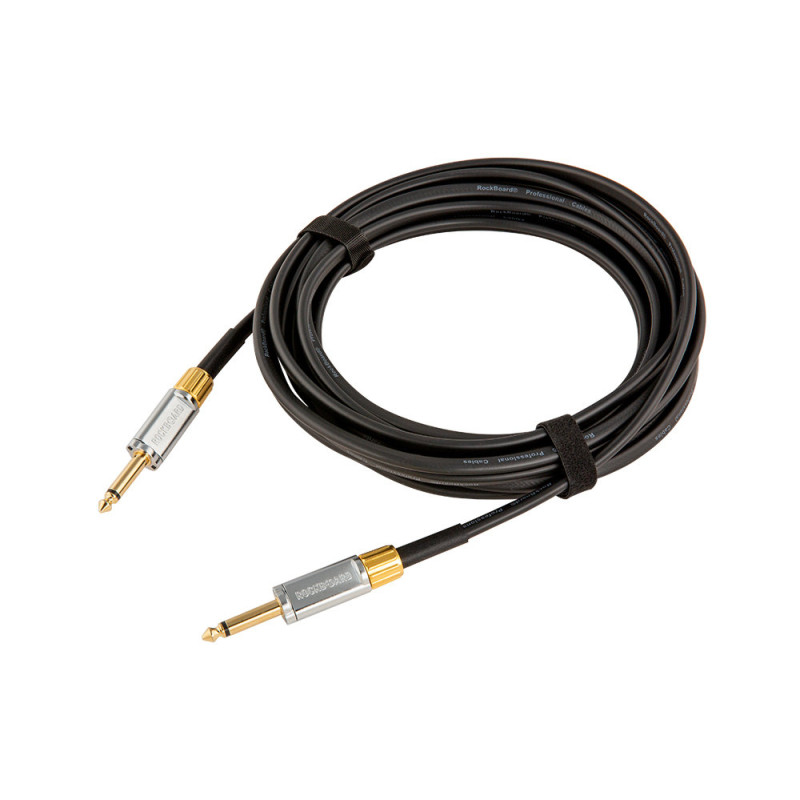 ROCKBOARD Premium Flat Instrument Cable, Straight/Straight (600 cm)