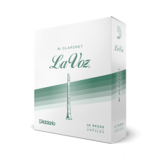D`ADDARIO La Voz - Bb Clarinet Medium Hard - 10 Pack