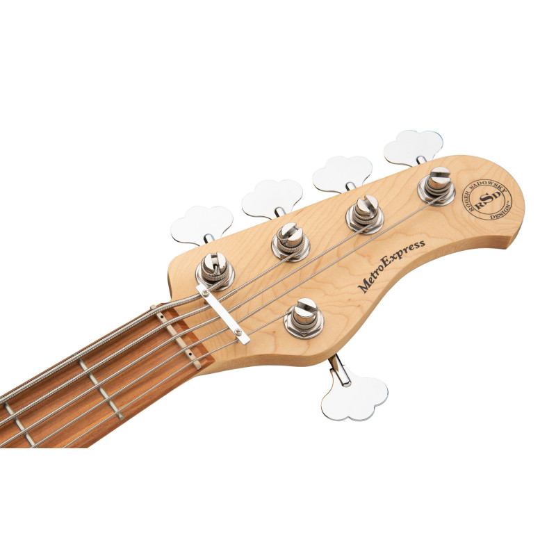 SADOWSKY MetroExpress 21-Fret Hybrid P/J Bass, Morado, 5-String (Candy Apple Red Metallic) Бас-гітара