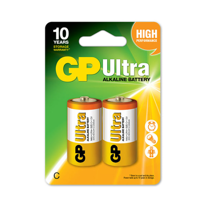 GP ULTRA ALKALINE 1.5V C