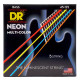 DR STRINGS NEON Multi-Color Bass - Medium - 5 String (45-125) Струни для бас-гітари