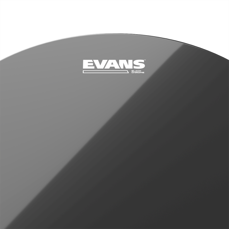 EVANS BLACK CHROME Standard Tom Pack (12