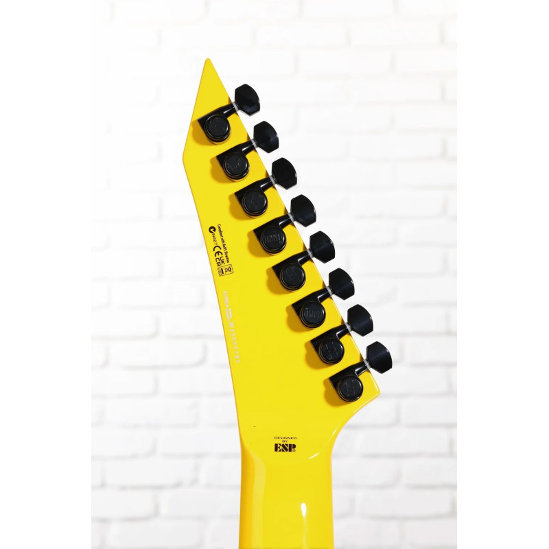 LTD SC-608 БАРИТОН Stephen Carpenter Signature (Жёлтая) Электрогитара