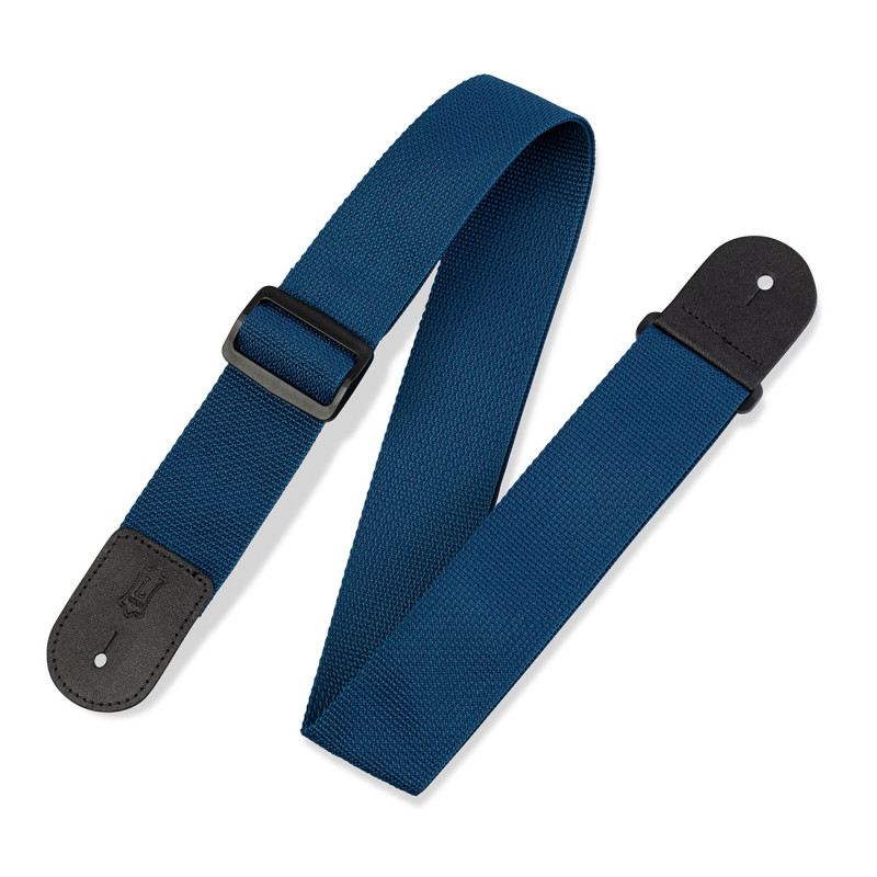 LEVY'S M8POLY-NAV CLASSICS SERIES POLYPROPYLENE GUITAR STRAP (BLUE) Ремінь для гітари