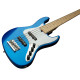 SADOWSKY MetroExpress 21-Fret Vintage J/J Bass, Maple, 5-String (Ocean Blue Metallic High Polish) Бас-гітара