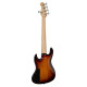 SADOWSKY MetroLine 21-Fret Vintage J/J Bass, Alder, 5-String ('59 Burst Transparent High Polish) Бас-гітара