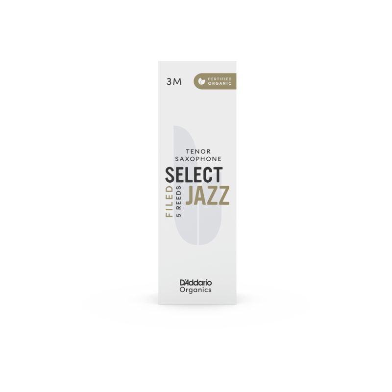 D`ADDARIO Organic Select Jazz - Tenor Sax Filed 3M - 5 Pack