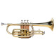 LEVY'S LVG1-VGNTANR LEATHER VALVE GUARD TRUMPET (Vegan Tan) Чохол для захисту клапанів труби