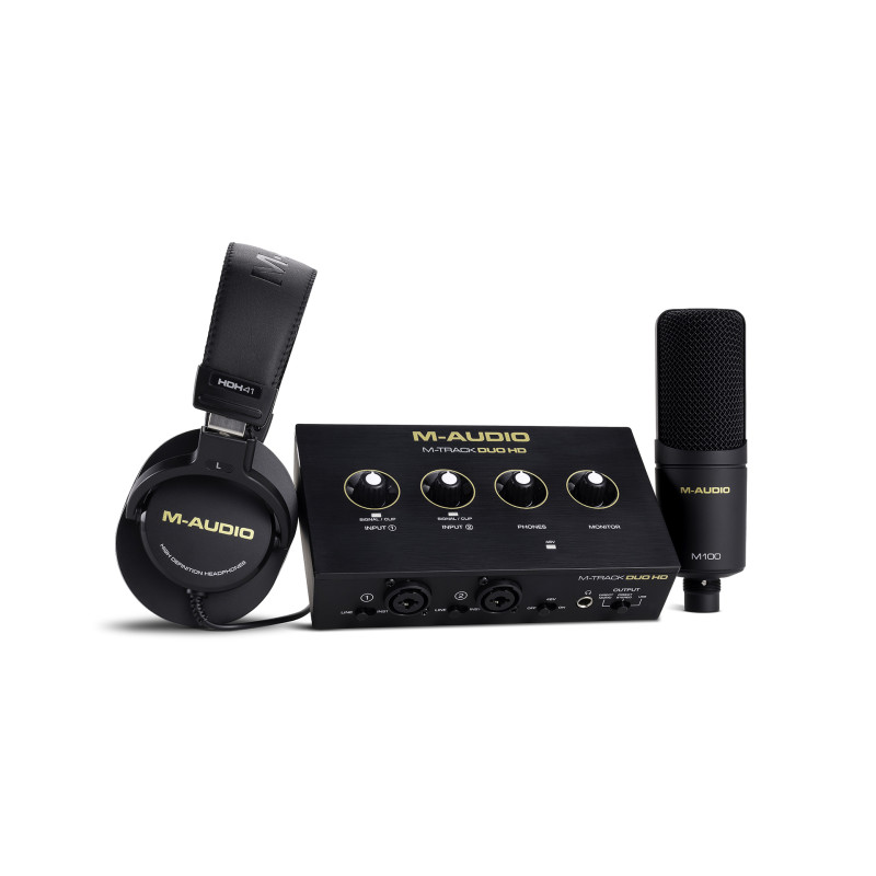M-AUDIO M-Track Duo HD Producer Pack Аудіоінтерфейс
